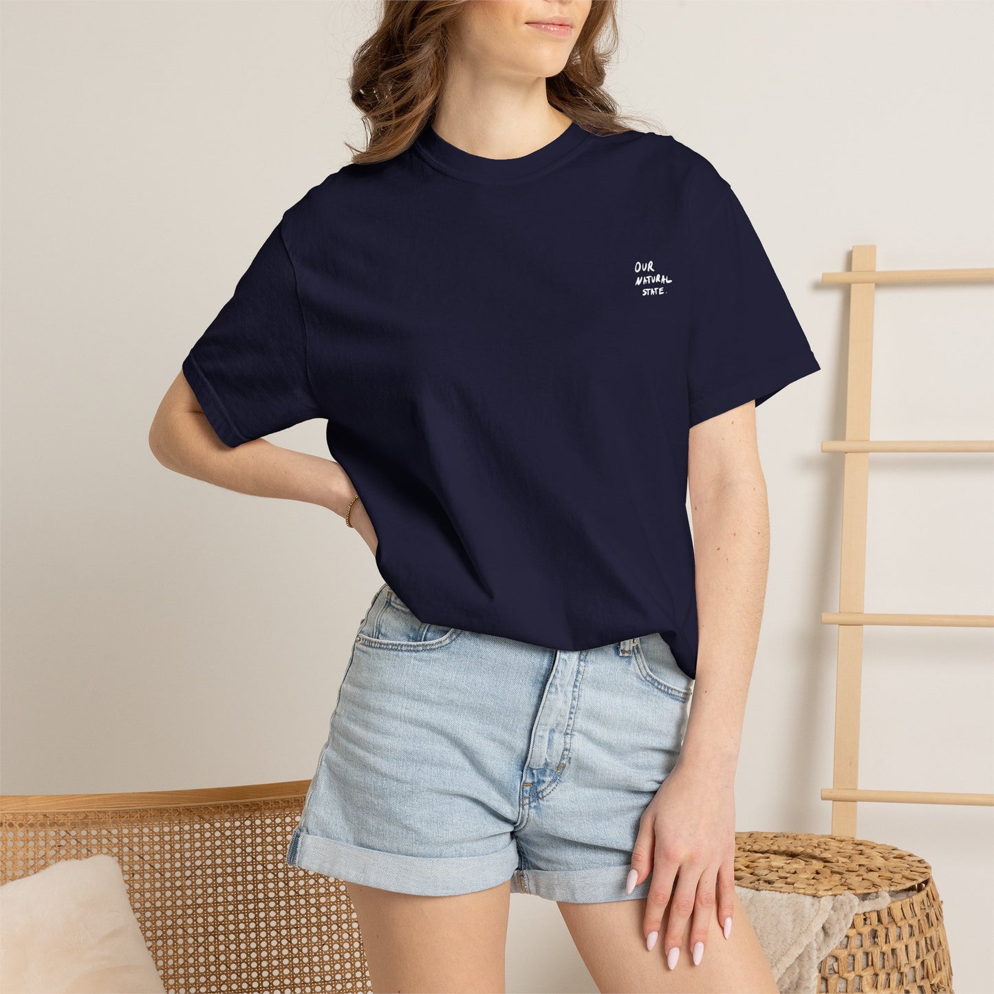 Wake Them Up With Art — Minimal Graphic Tee from OurNaturalState