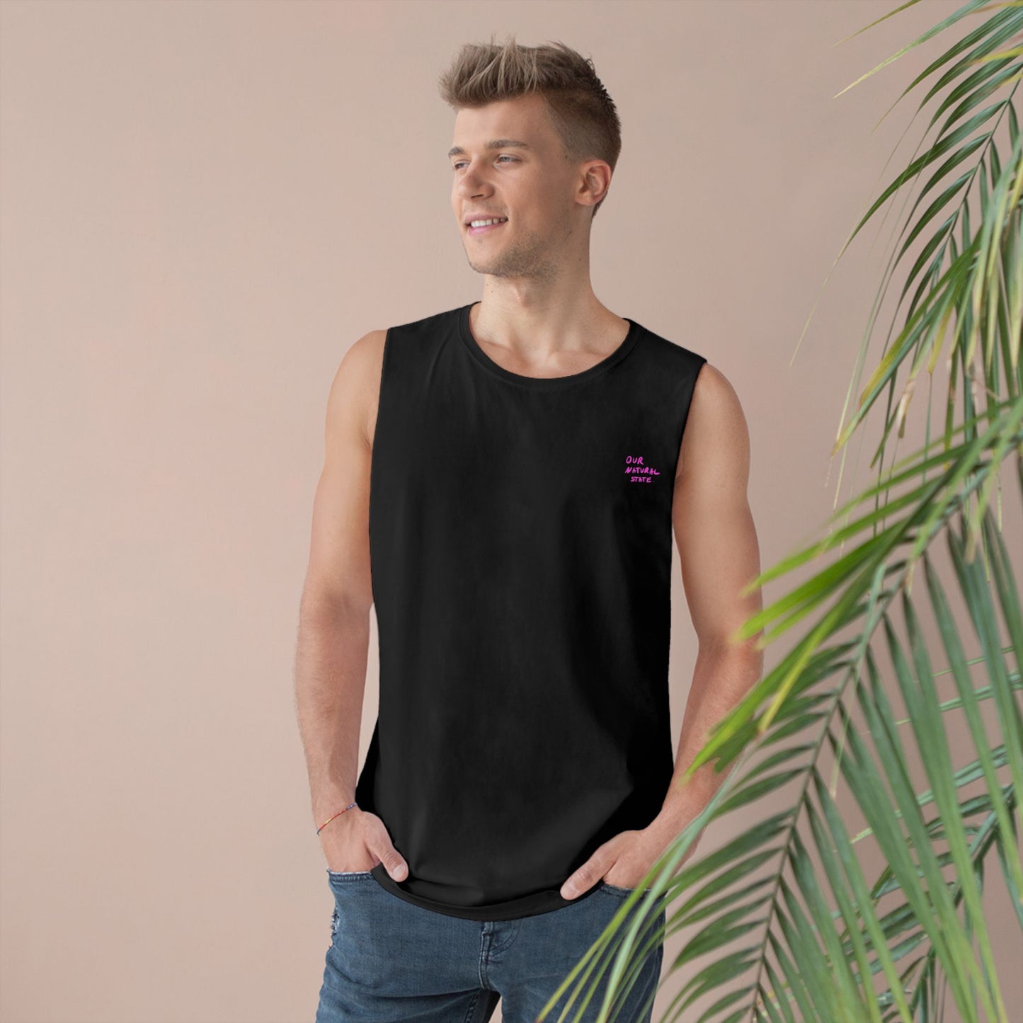 Art over algorithms - Unisex Barnard Tank by OurNaturalState.