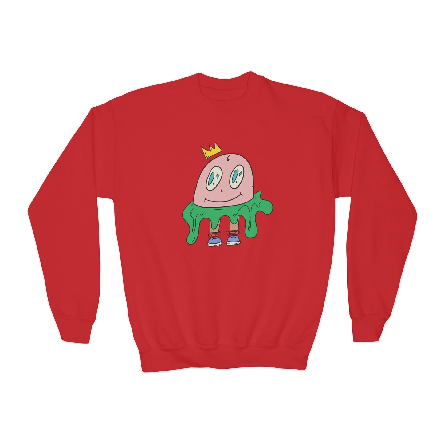 Slimer, Youth Crewneck Sweatshirt from OurNaturalState.