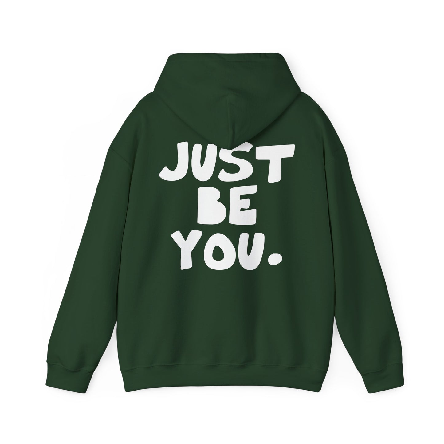 Just be you, Three-Panel Fleece Hoodie