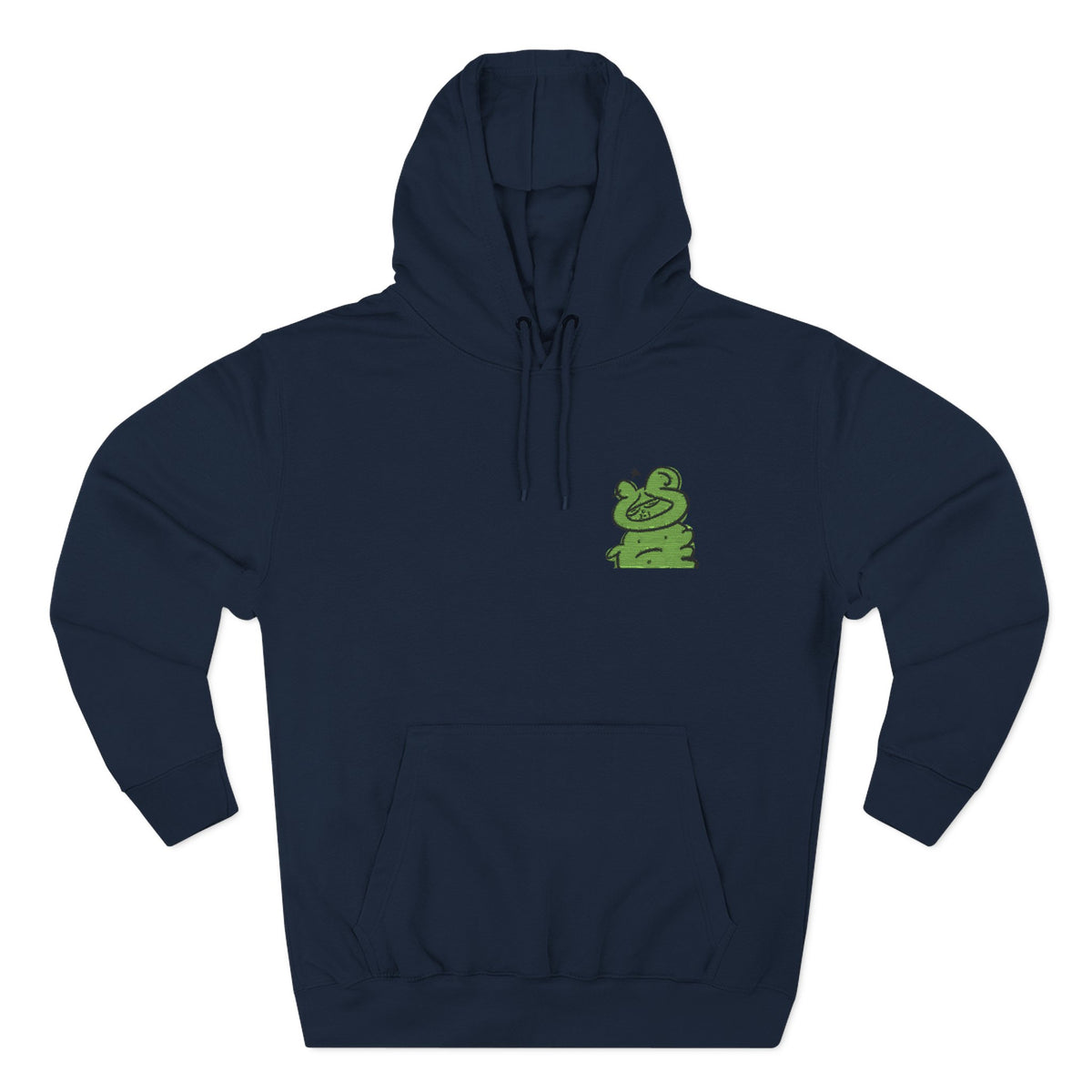 Teddy (embroidery) - Bear Graphic Hoodie, Cute Stacked Bear Chest Print, Casual Streetwear Pullover from OurNaturalState.