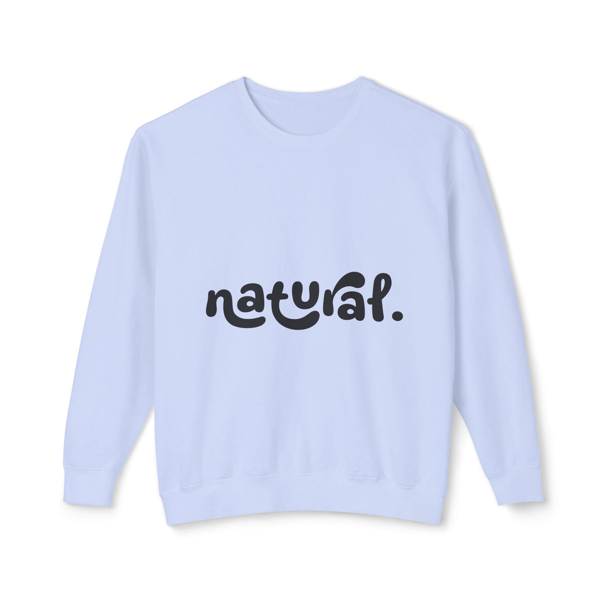 Natural - Hoodie Minimal Script Fleece Pullover from ournaturalstate.
