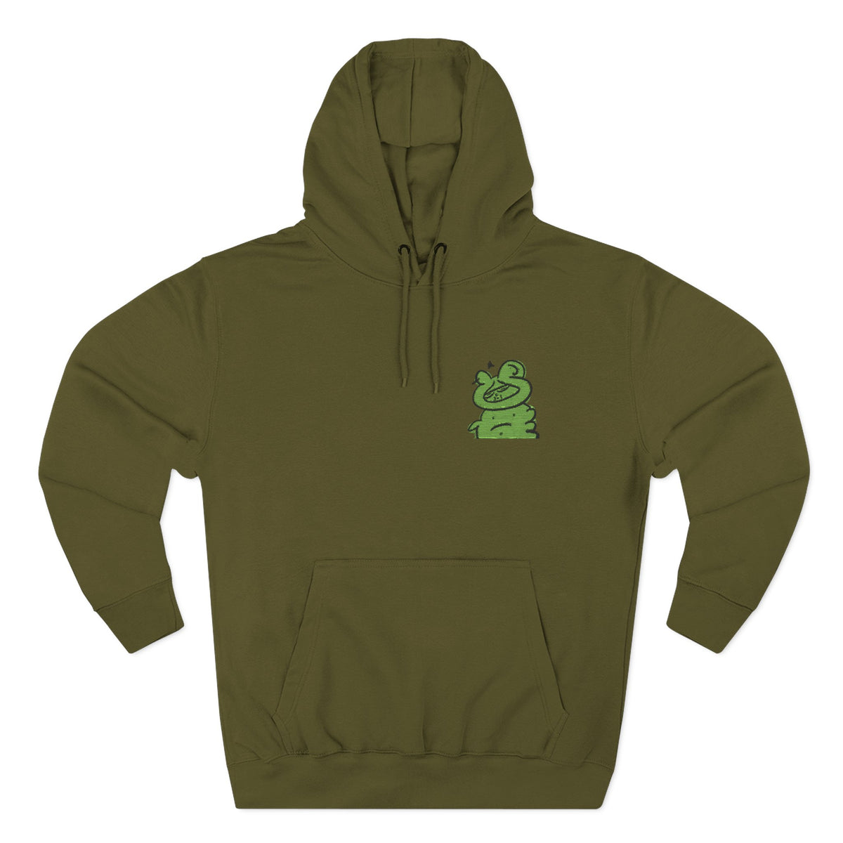 Teddy (embroidery) - Bear Graphic Hoodie, Cute Stacked Bear Chest Print, Casual Streetwear Pullover from OurNaturalState.