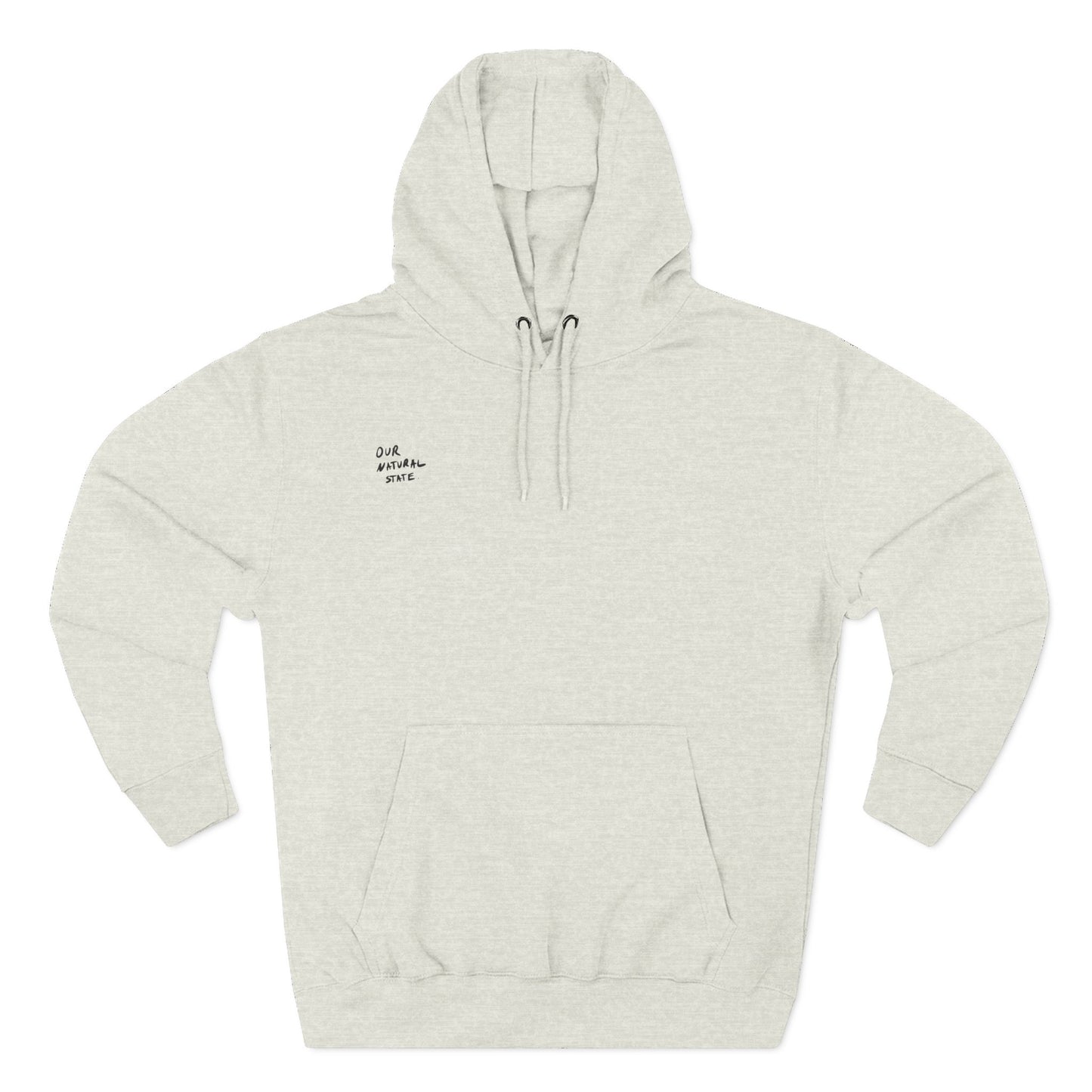 Just be you - Three-Panel Fleece Hoodie from OurNaturalState.