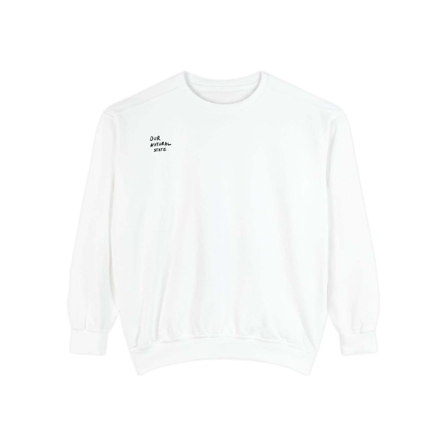 Art Over Algorithms — Graphic Statement Crewneck sweatshirt from OurNaturalState.