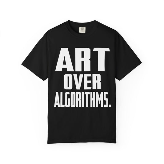 Art over algorithms - T-shirt Short-Sleeve from OurNaturalState.