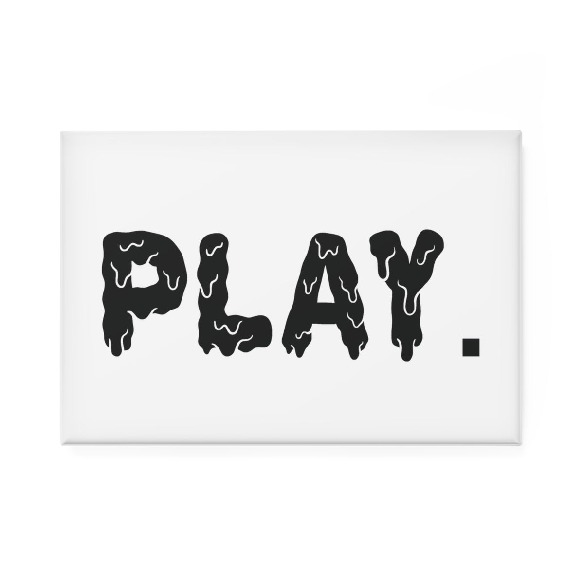 Play. - Button Magnets, Fridge Decor, Gift for Kids, Art Playroom Decor, Games Room Essentials from OurNaturalState.