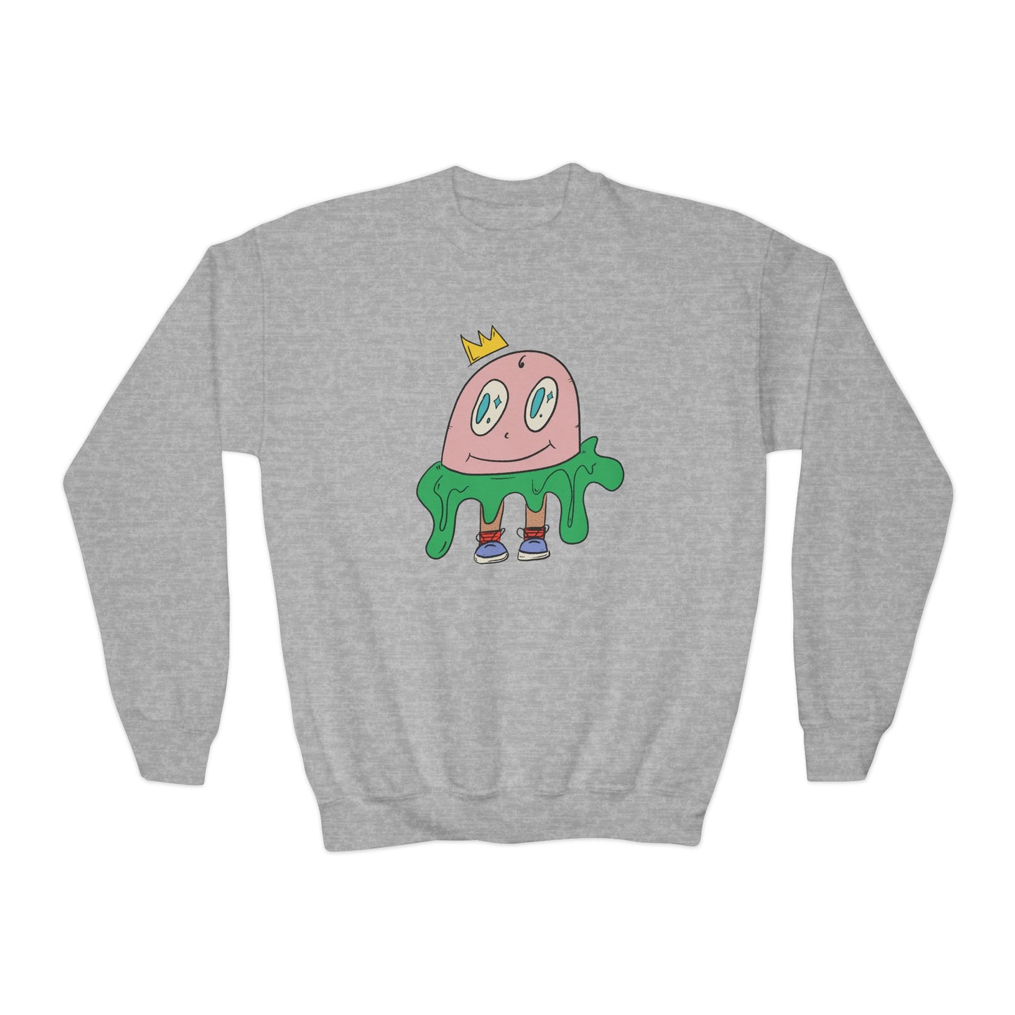 Slimer, Youth Crewneck Sweatshirt from OurNaturalState.