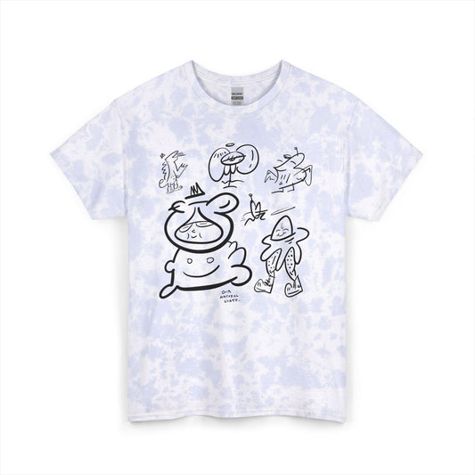 Family - Spiral Tie Dye Tee, carnival wear from OurNaturalState.