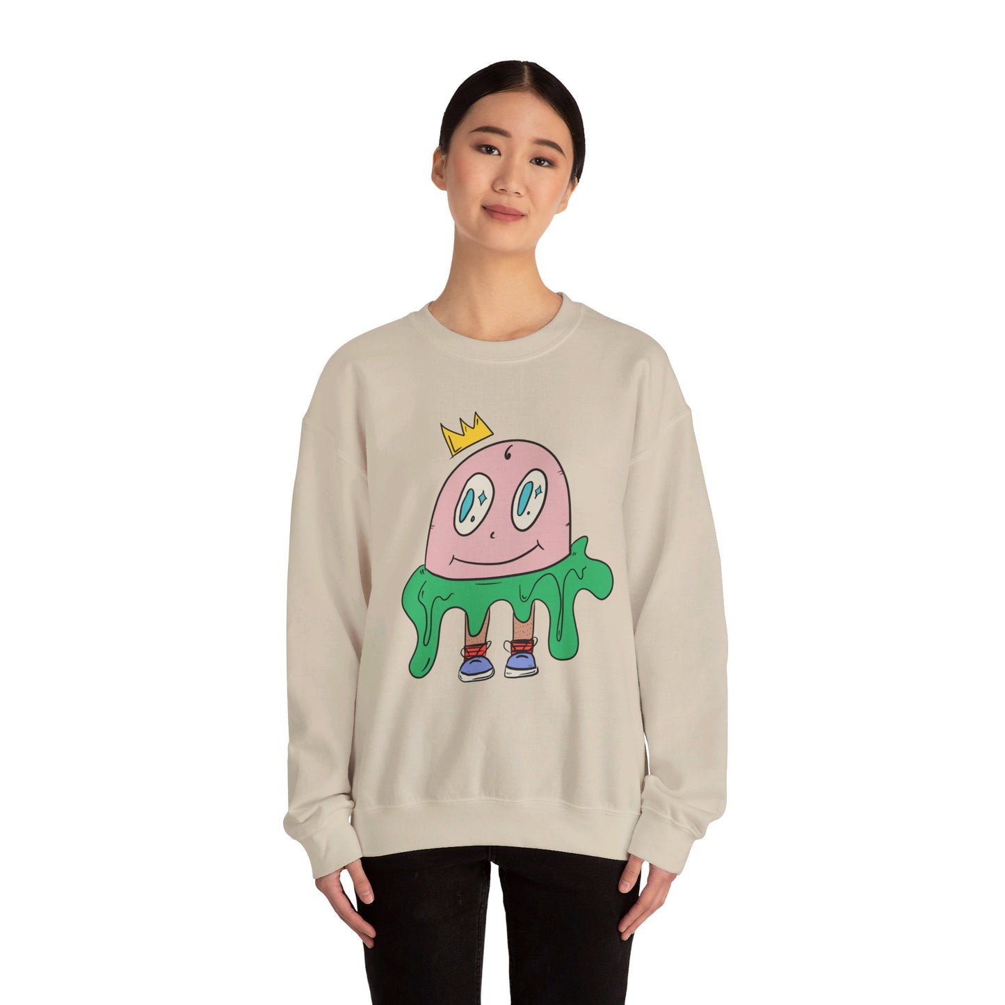 Cute egg - Unisex Heavy Blend™ Crewneck Sweatshirt from OurNaturalState