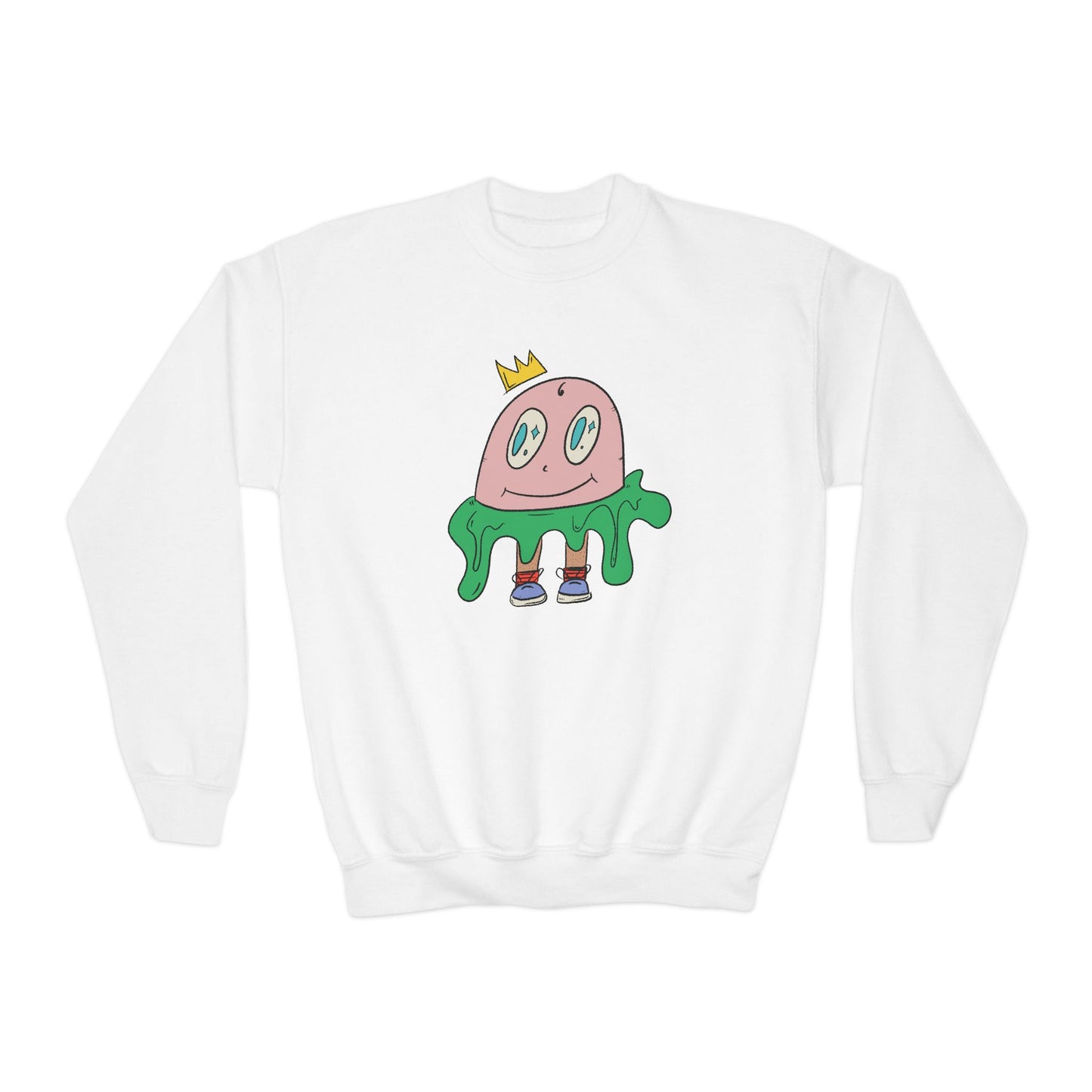 Slimer, Youth Crewneck Sweatshirt from OurNaturalState.