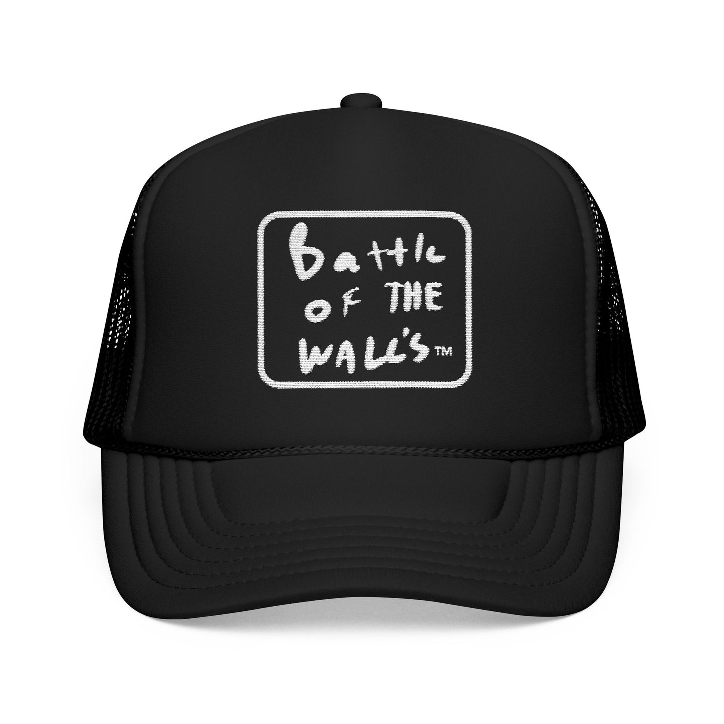 Battle of the walls - Embroidered Trucker Hat Unisex from OurNaturalState.