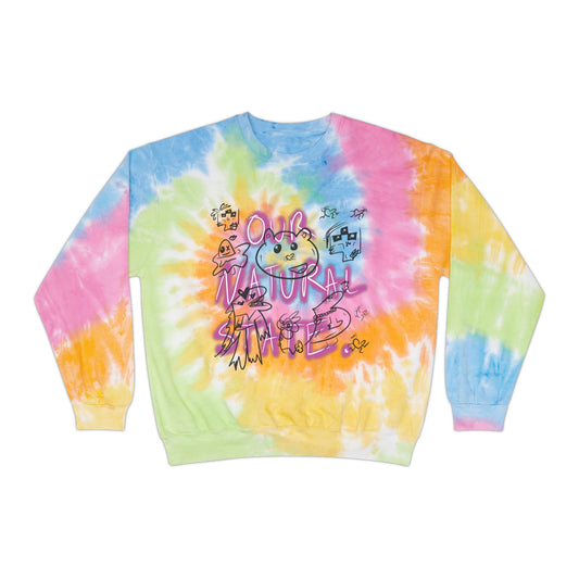 Fans only, Unisex Tie-Dye Sweatshirt from OurNaturalState