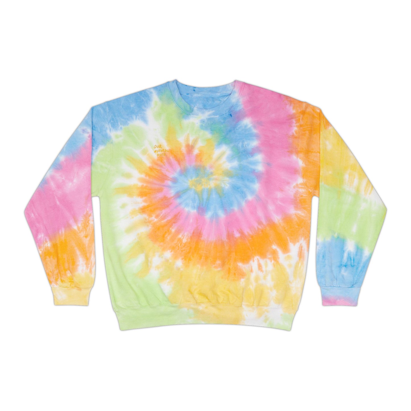 Fans only, Unisex Tie-Dye Sweatshirt from OurNaturalState