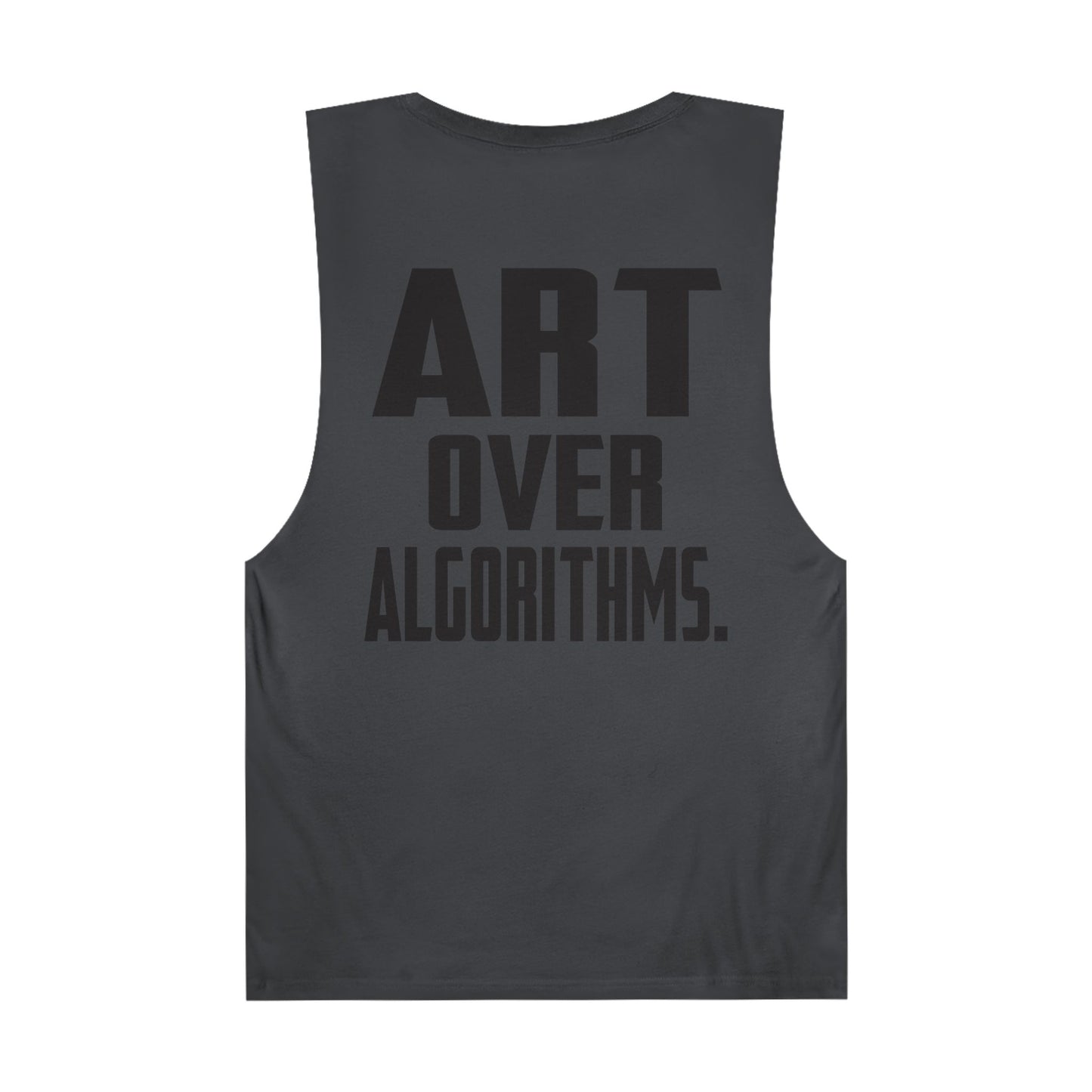 Art over algorithms - Unisex Barnard Tank by OurNaturalState.