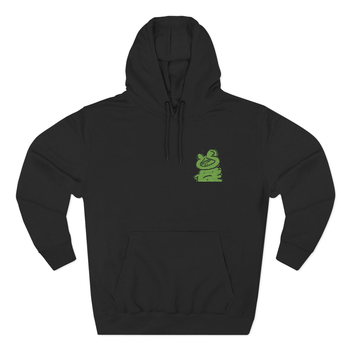 Teddy (embroidery) - Bear Graphic Hoodie, Cute Stacked Bear Chest Print, Casual Streetwear Pullover from OurNaturalState.