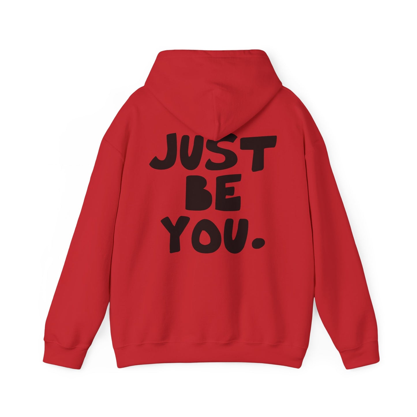 Just be you, Three-Panel Fleece Hoodie