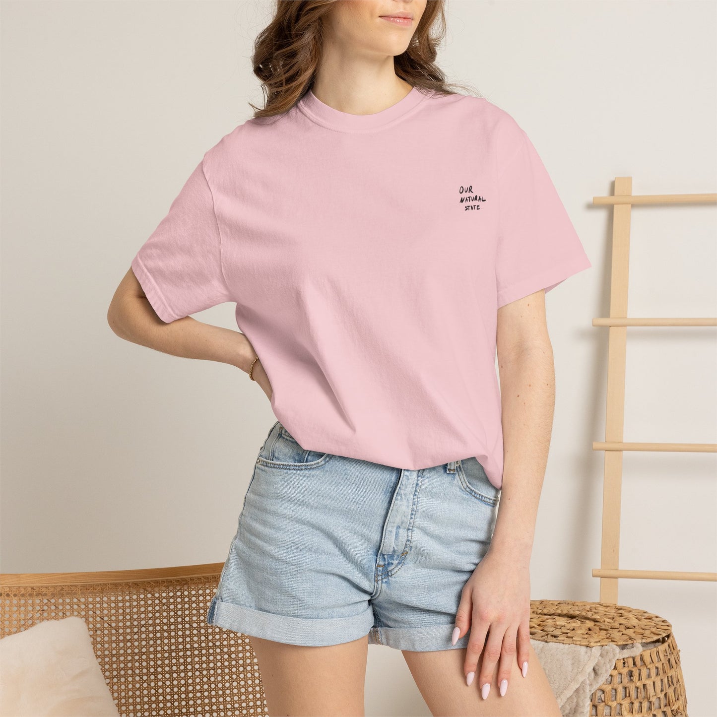 Wake Them Up With Art — Minimal Graphic Tee from OurNaturalState