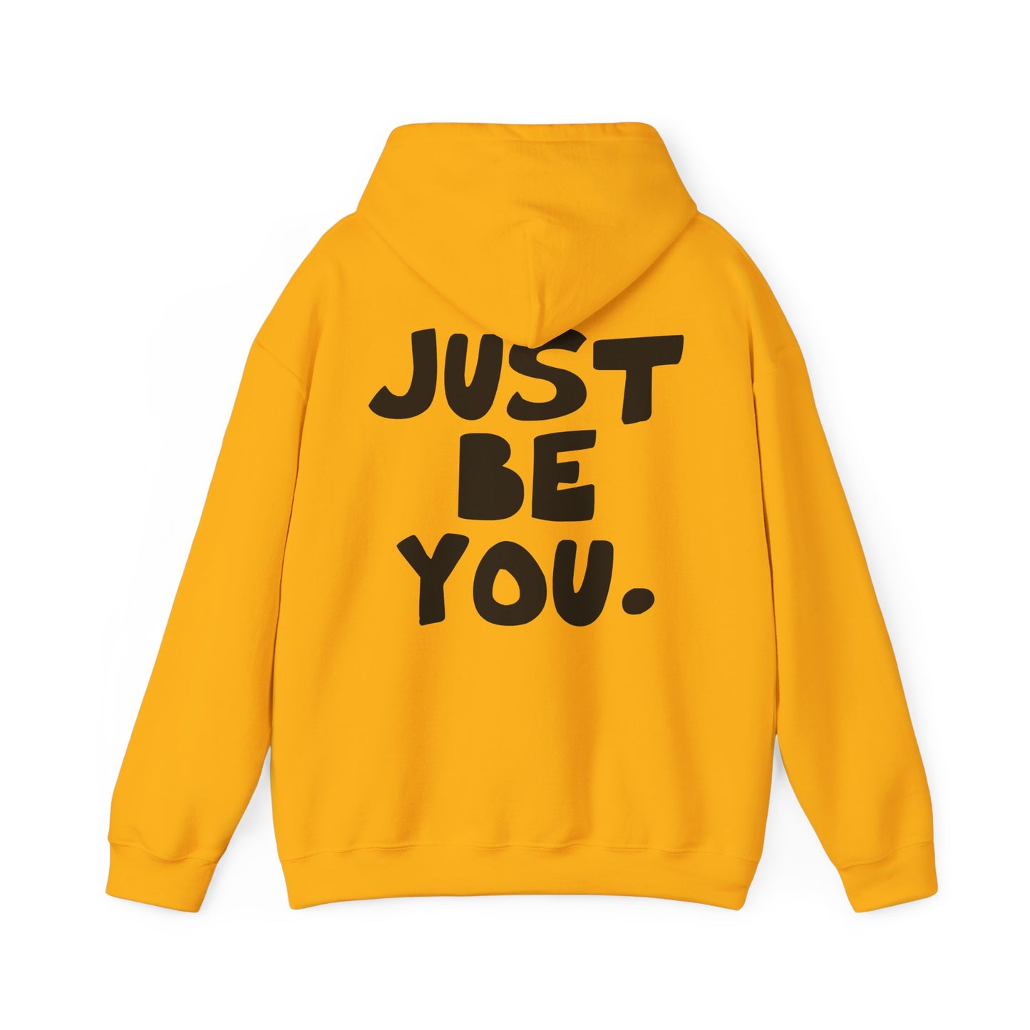 Just be you, Three-Panel Fleece Hoodie