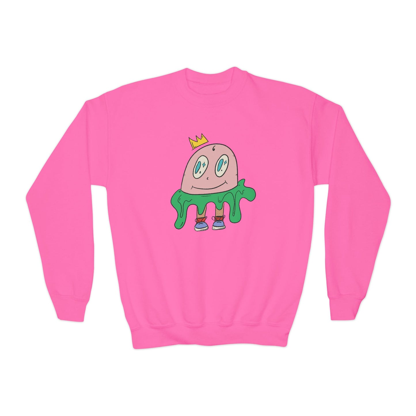 Slimer, Youth Crewneck Sweatshirt from OurNaturalState.