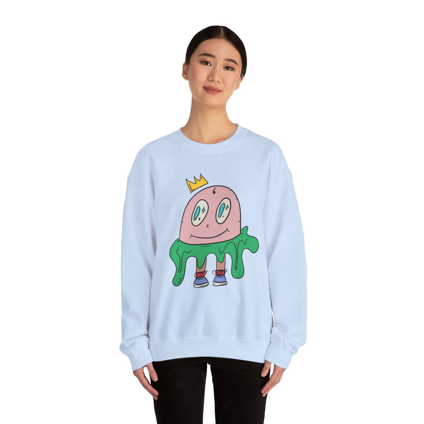 Slimer, Unisex Heavy Blend™ Crewneck Sweatshirt from OurNaturalState