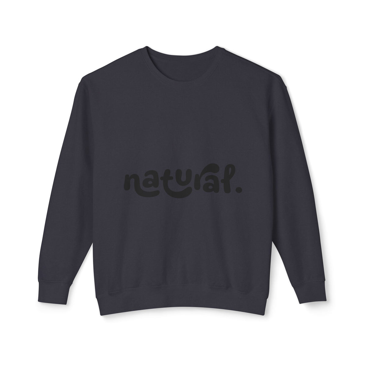 Natural - Hoodie Minimal Script Fleece Pullover from ournaturalstate.