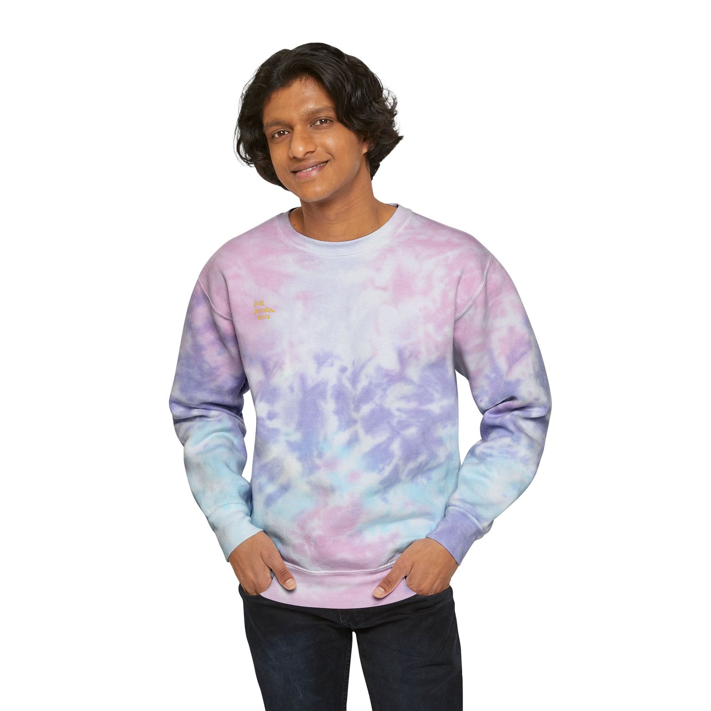 Fans only, Unisex Tie-Dye Sweatshirt from OurNaturalState