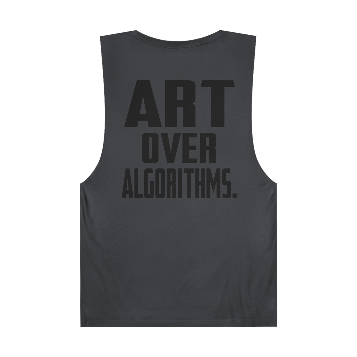 Art over algorithms - Unisex Barnard Tank by OurNaturalState.