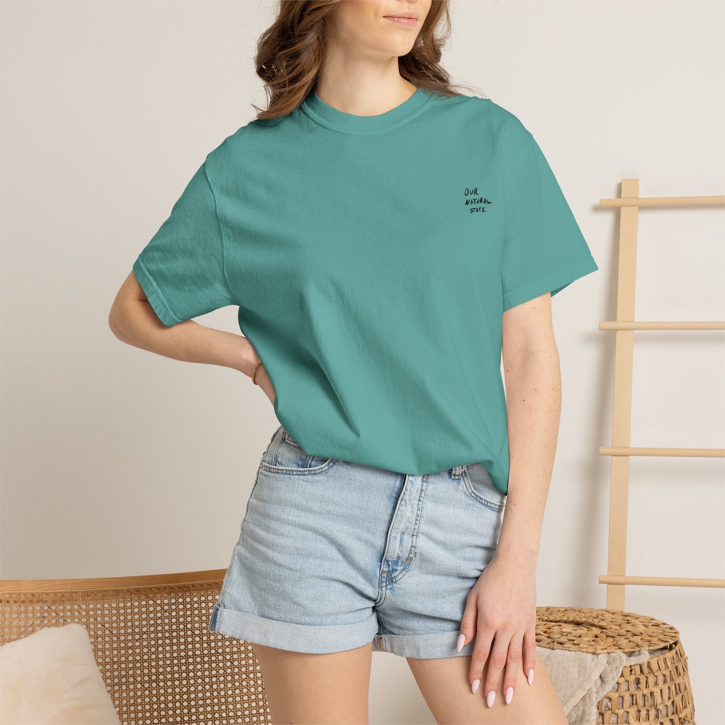 Wake Them Up With Art — Minimal Graphic Tee from OurNaturalState