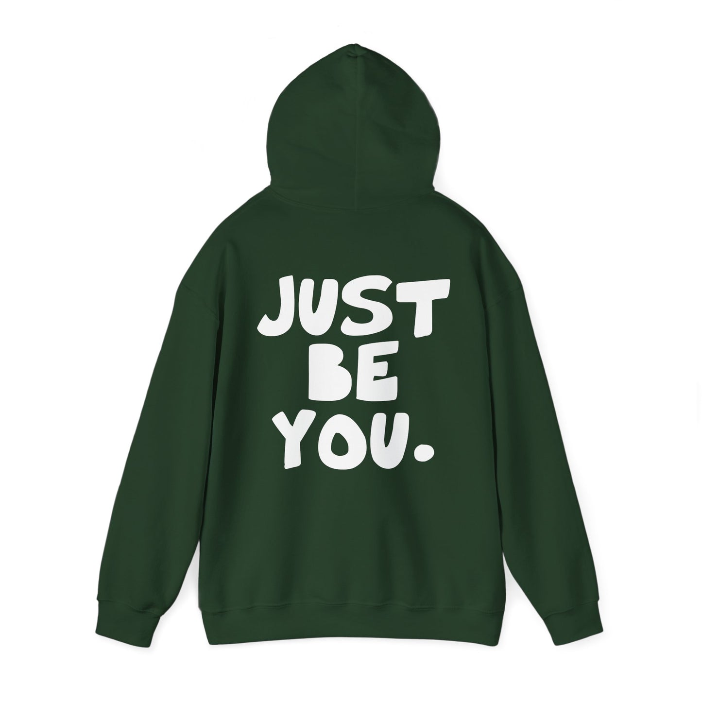 Just be you, Three-Panel Fleece Hoodie