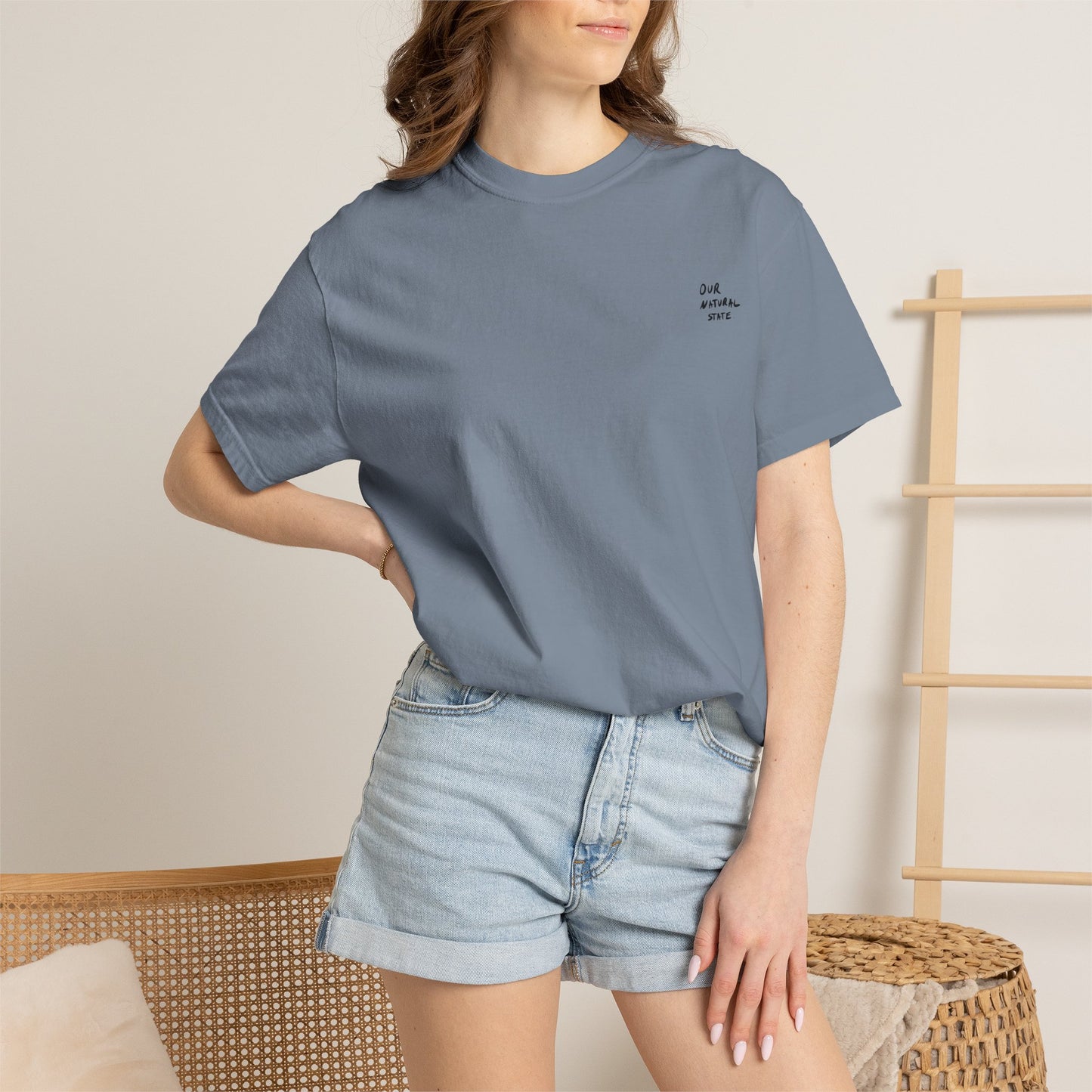 Wake Them Up With Art — Minimal Graphic Tee from OurNaturalState