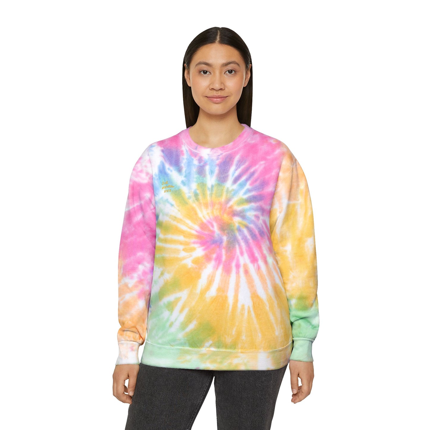 Fans only, Unisex Tie-Dye Sweatshirt from OurNaturalState