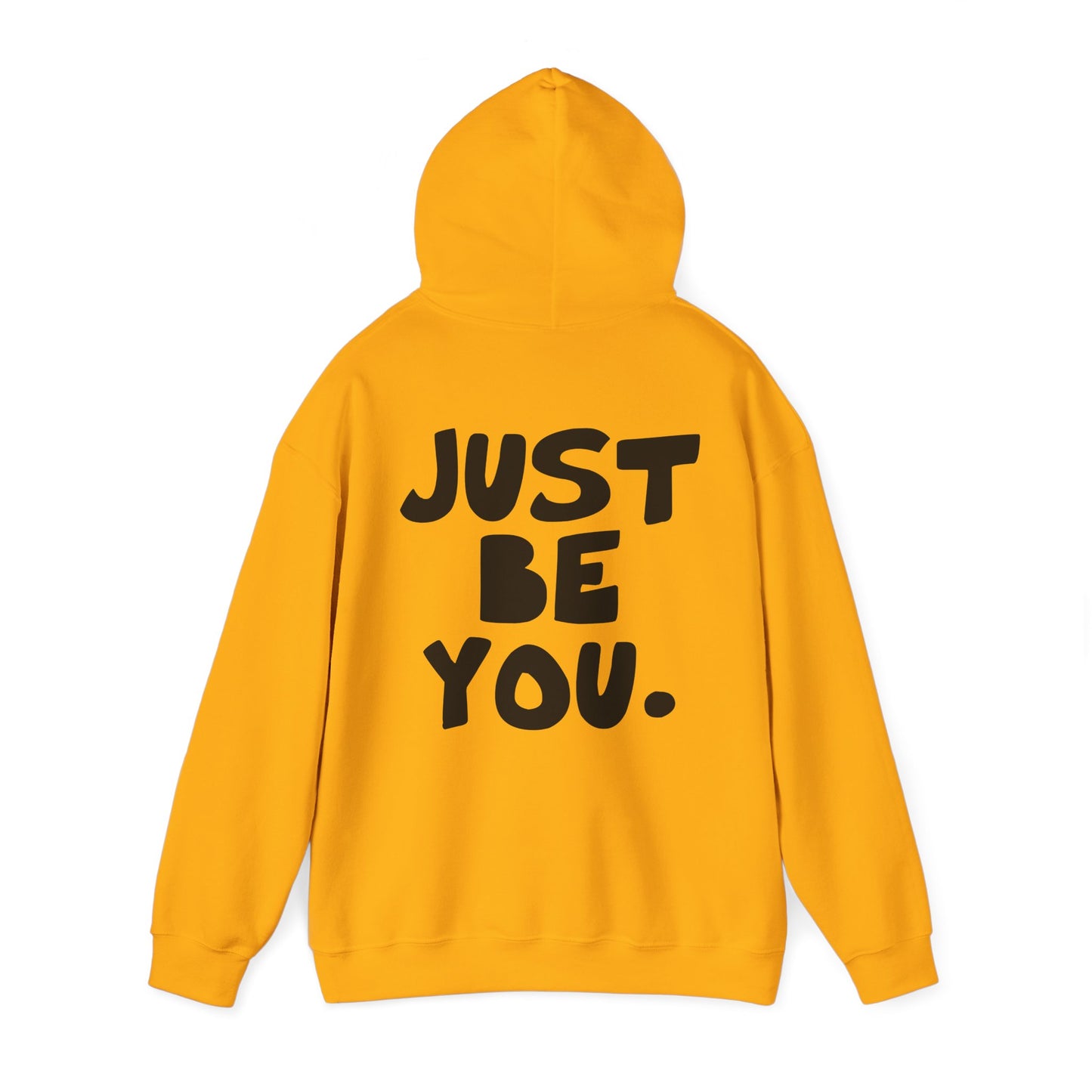 Just be you, Three-Panel Fleece Hoodie