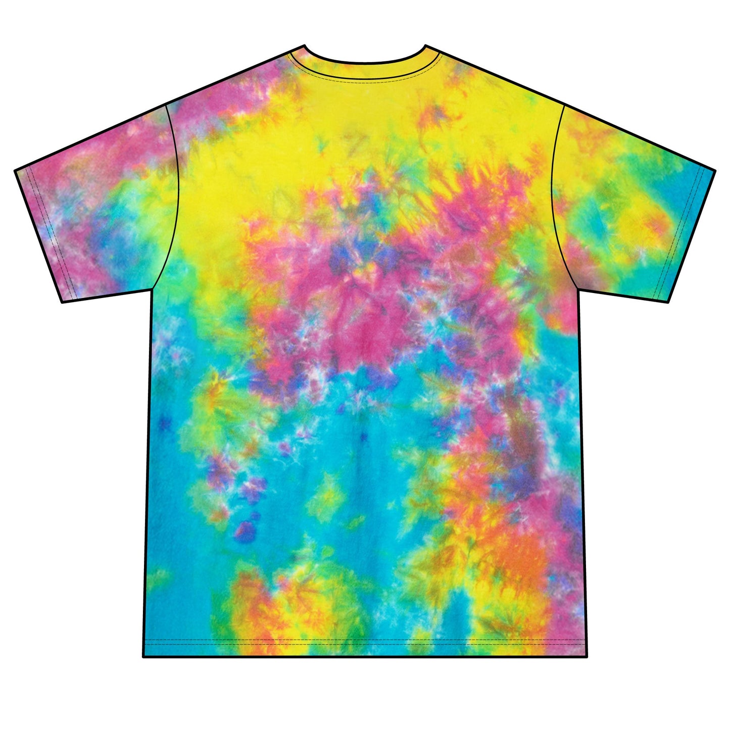 Family. - Spiral Tie Dye Tee, Colorful Casual Wear for Festivals from OurNaturalState.