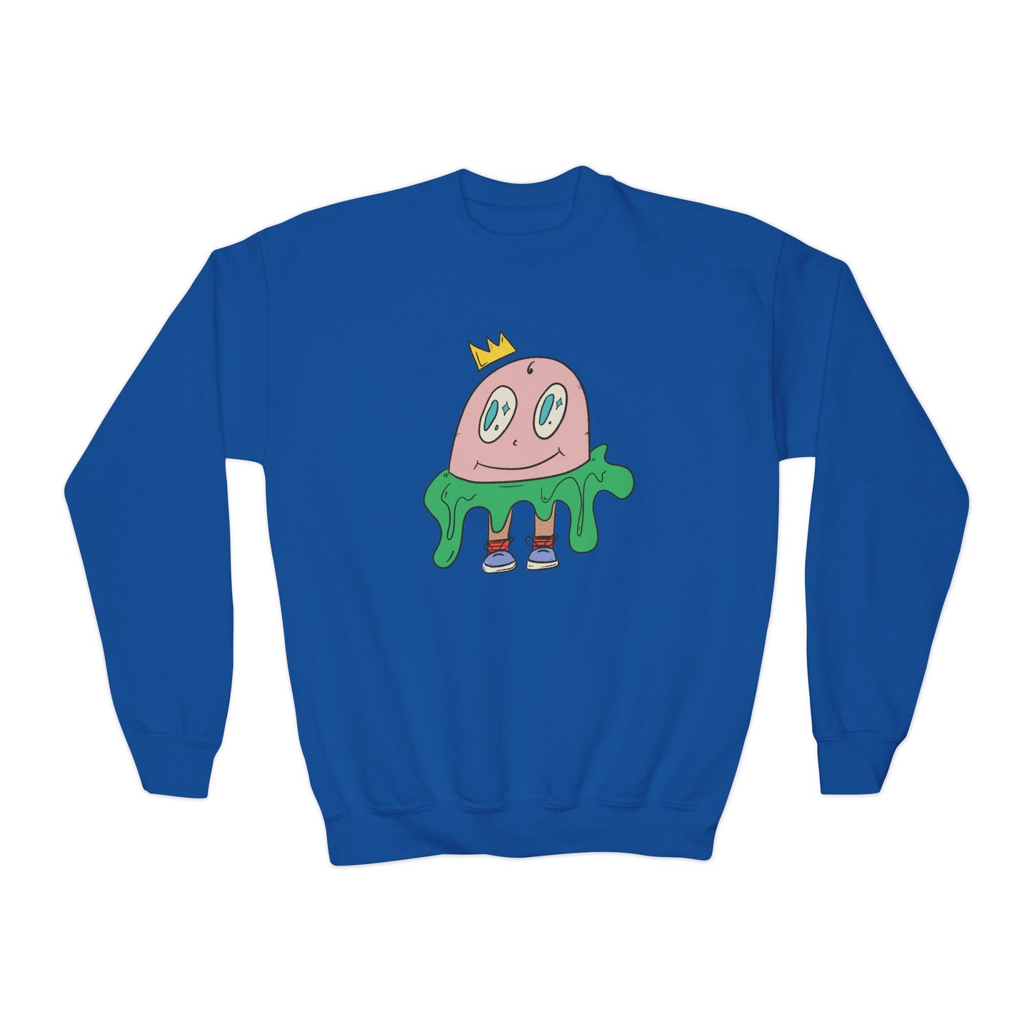 Slimer, Youth Crewneck Sweatshirt from OurNaturalState.