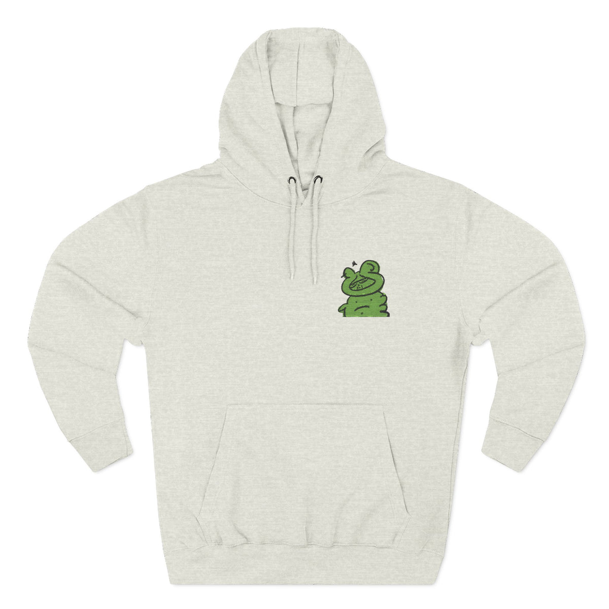Teddy (embroidery) - Bear Graphic Hoodie, Cute Stacked Bear Chest Print, Casual Streetwear Pullover from OurNaturalState.