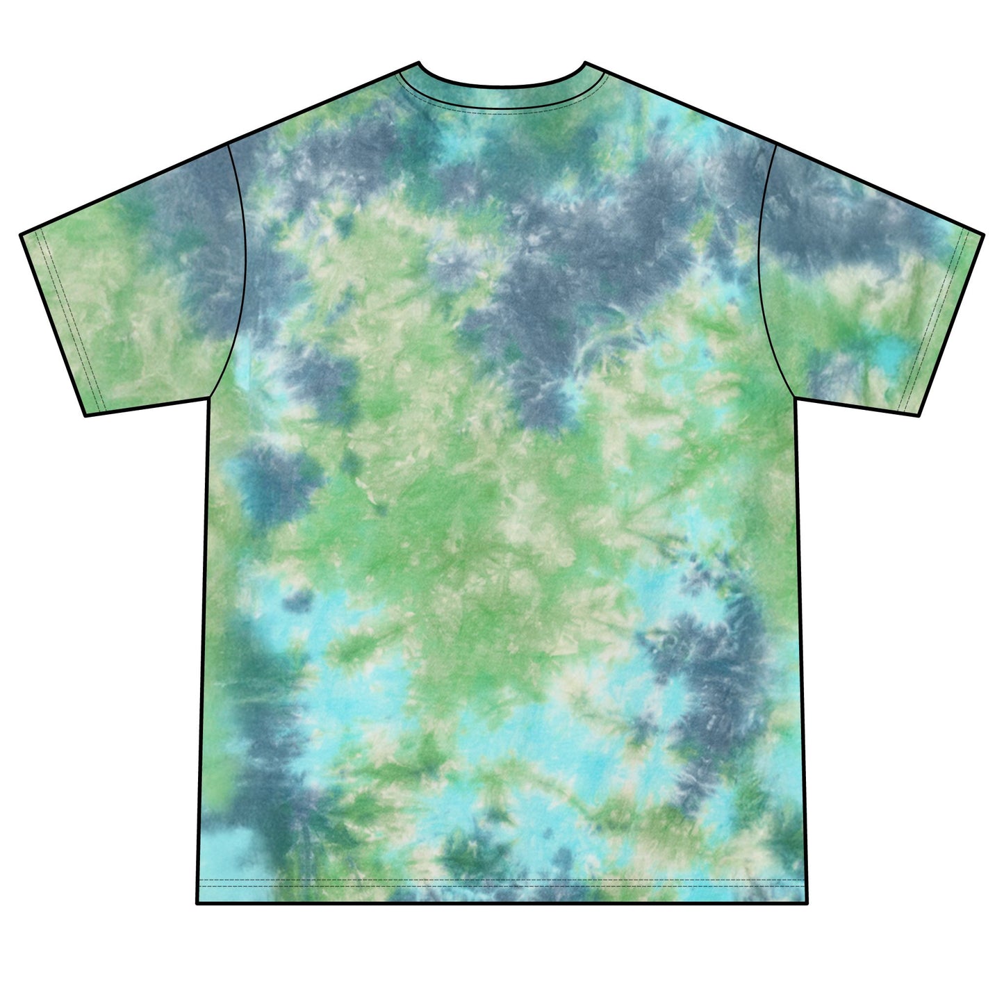 Family. - Spiral Tie Dye Tee, Colorful Casual Wear for Festivals from OurNaturalState.