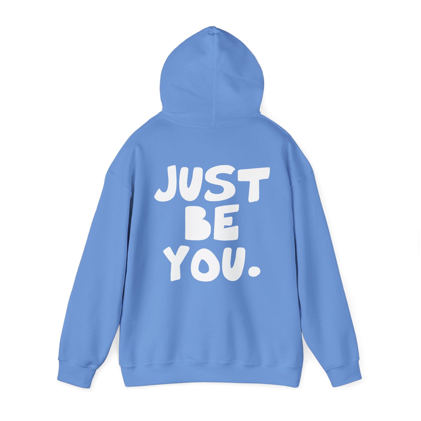 Just be you, Three-Panel Fleece Hoodie