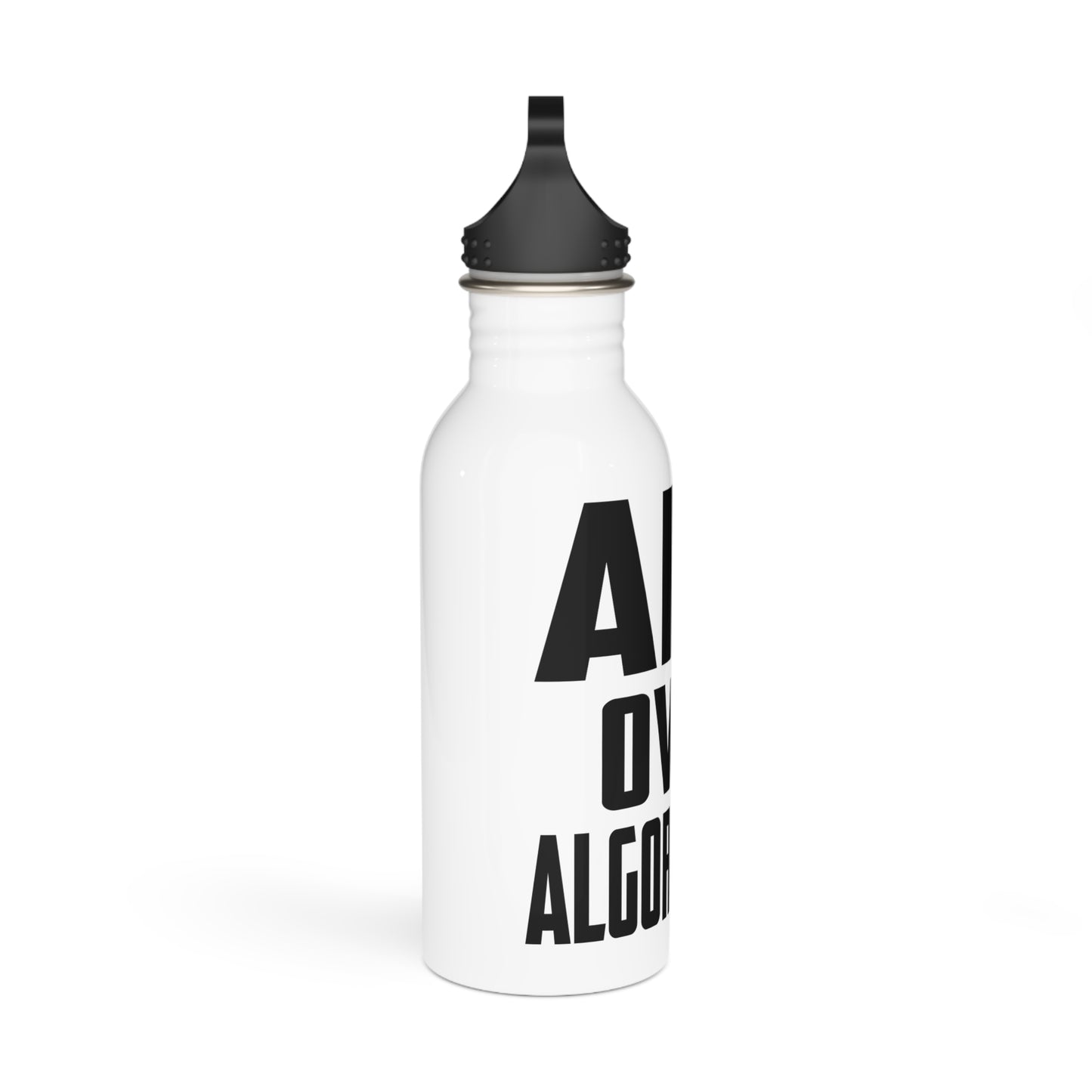 Art over Algorithms - Stainless Steel Water Bottle from OurNaturalState.